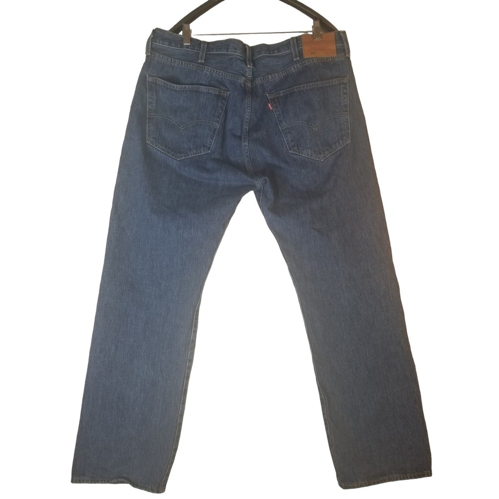 Levi's 501 Button Fly Blue Jeans straight leg Men's Size 40x32
